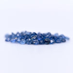 2.25mm Round Faceted Blue Sapphires