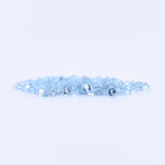 1mm Round Faceted Swiss Blue Topaz