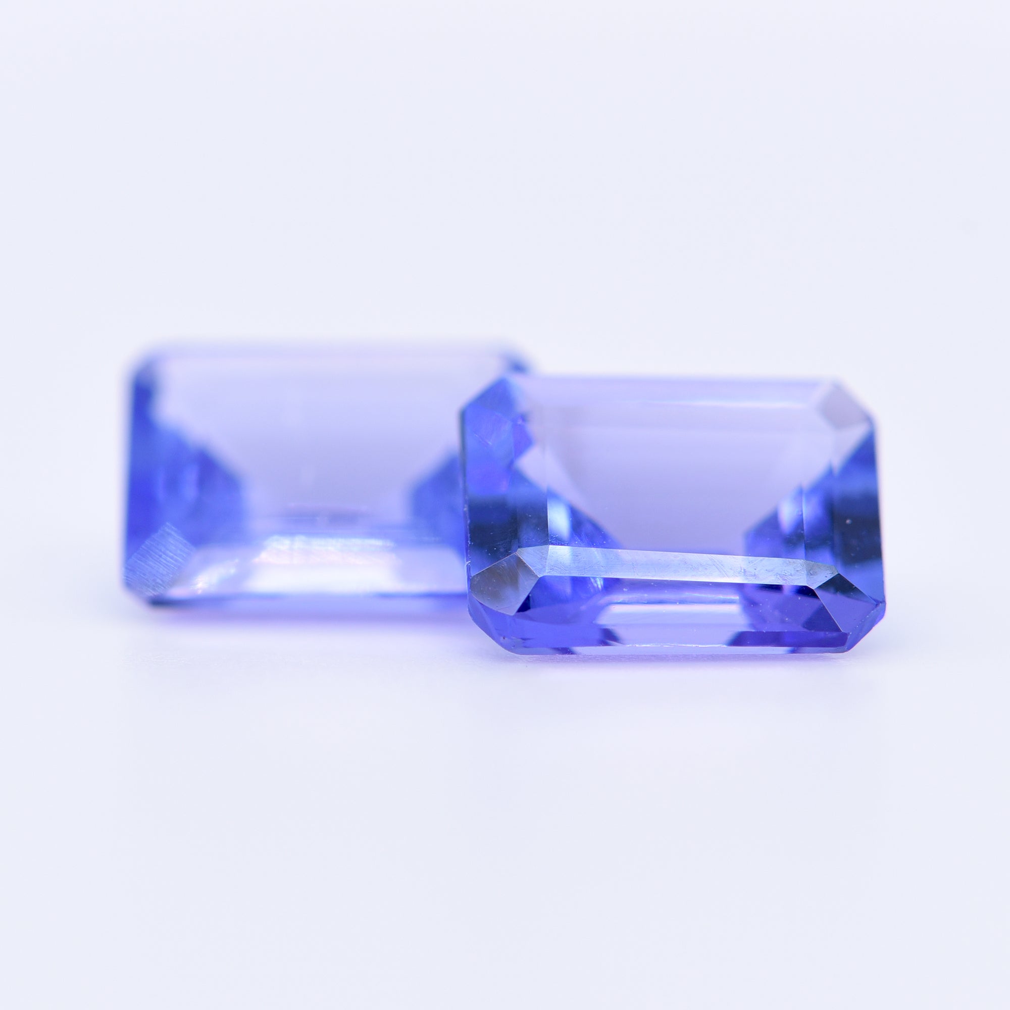 9X7 Octagon Blue Tanzanite