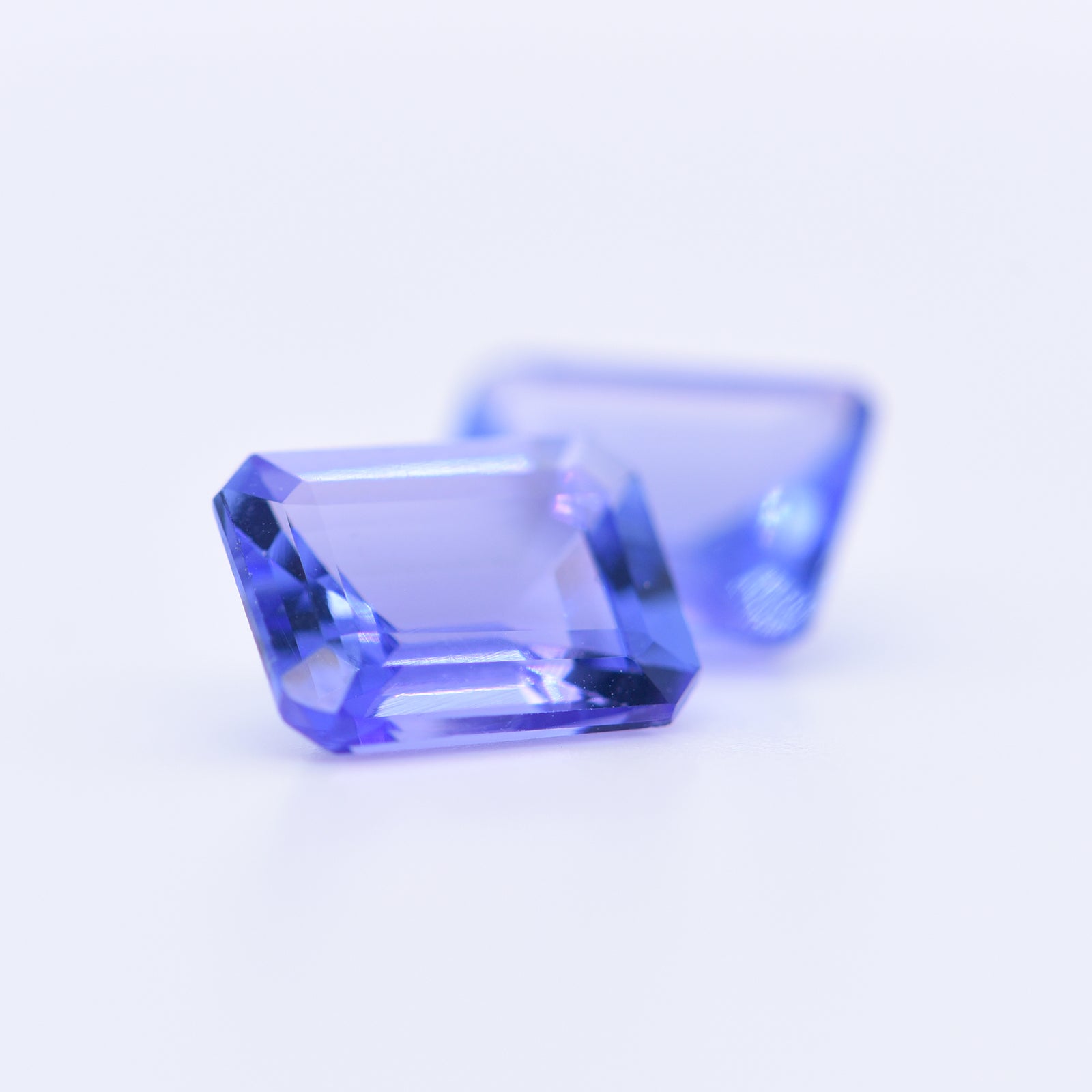 9X7 Octagon Blue Tanzanite