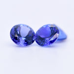 7mm Round Faceted Blue Tanzanite