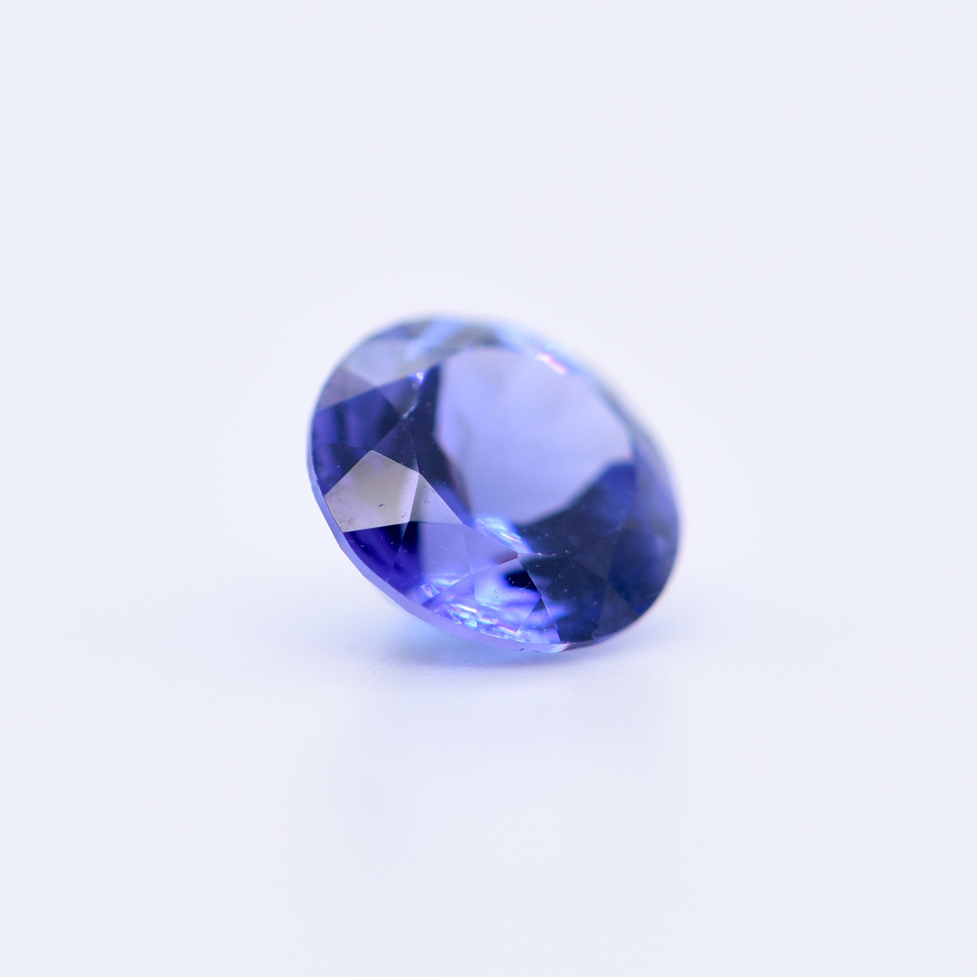 7mm Round Faceted Blue Tanzanite