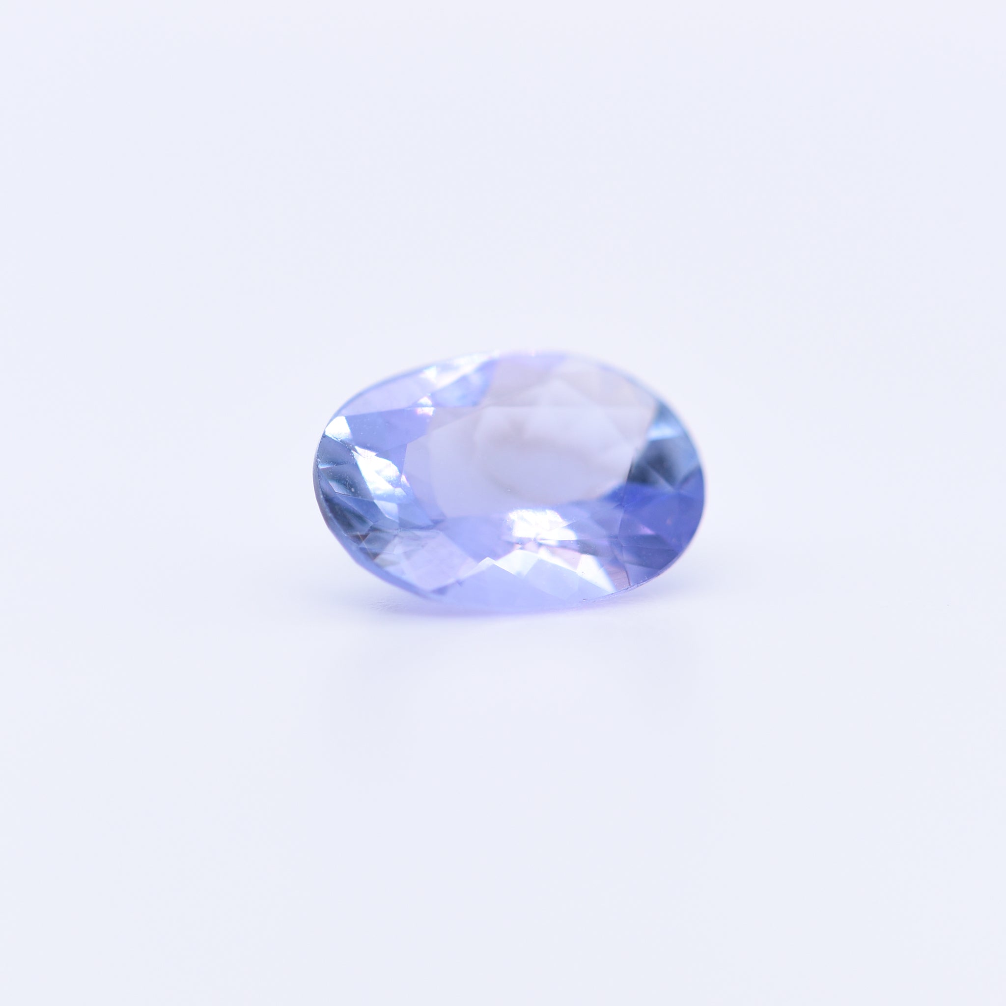 9x7 Oval Faceted Blue Tanzanite