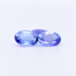 8x6 Oval Faceted Blue Tanzanite