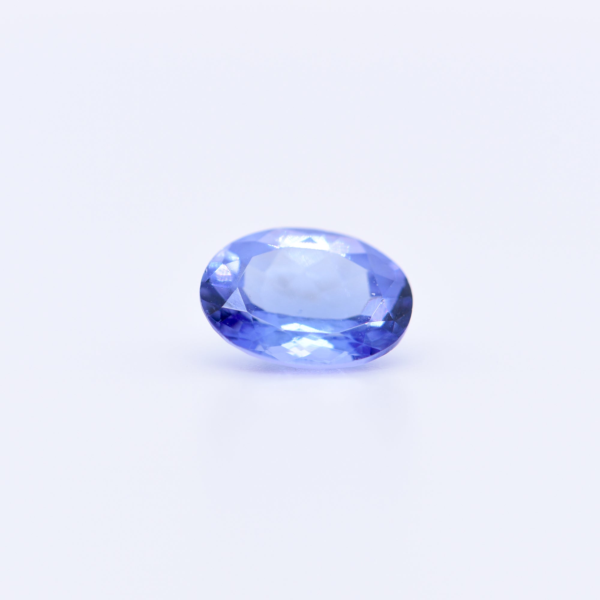 8x6 Oval Faceted Blue Tanzanite