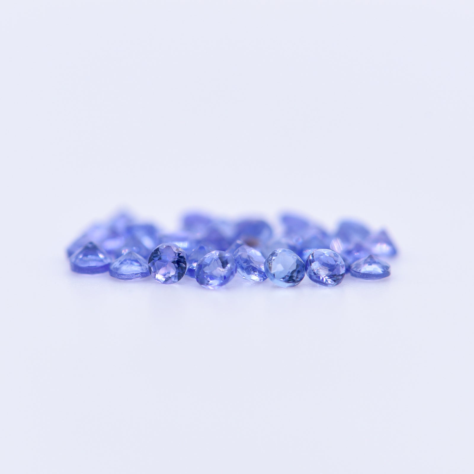 2mm Round Faceted Blue Tanzanite