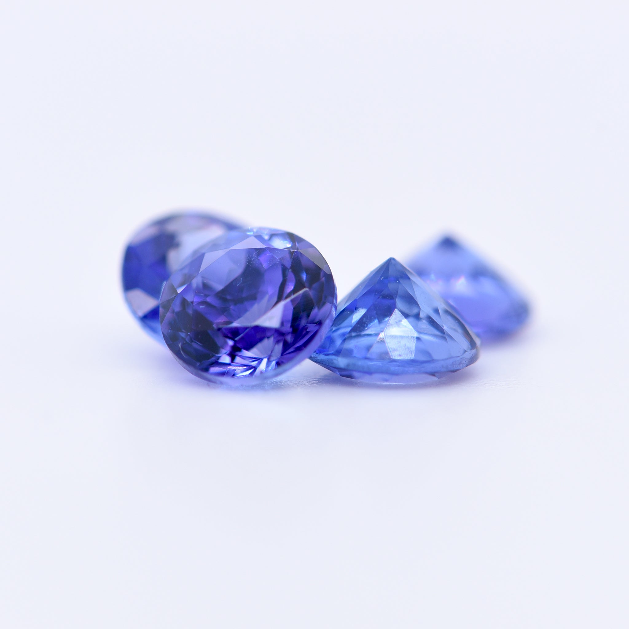 6mm Round Faceted Blue Tanzanite