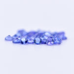 2.5mm Round Faceted Blue Tanzanite