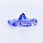 7x5 Pear Faceted Blue Tanzanite