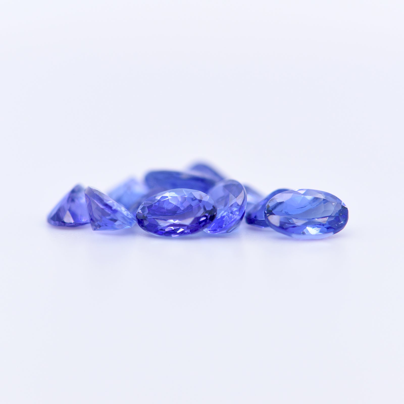 6x4 Oval Faceted Blue Tanzanite