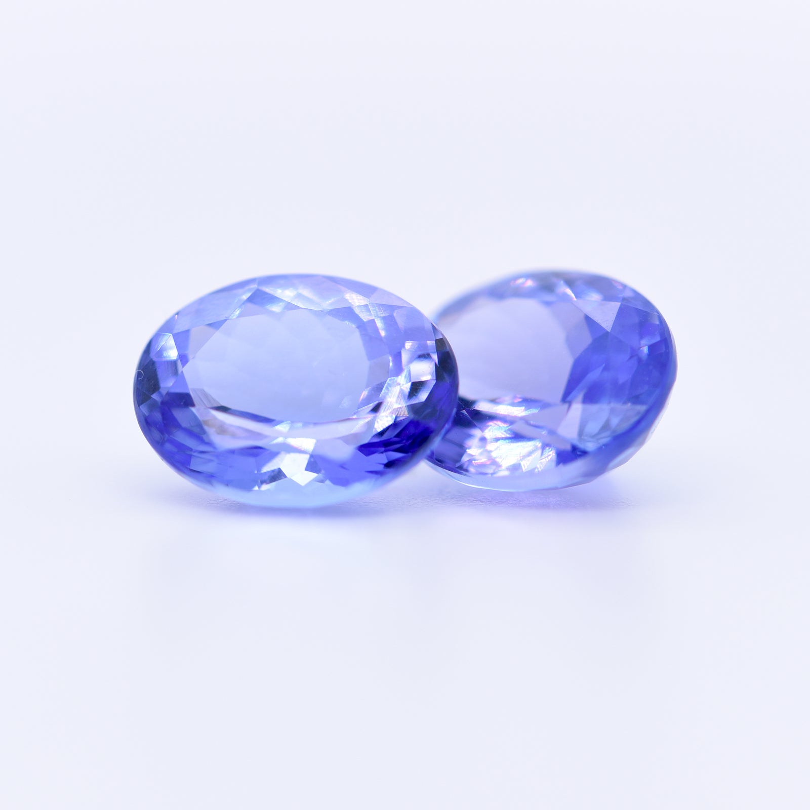 10x8 Oval Faceted Blue Tanzanite