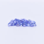 2.25mm Round Faceted Purple Tanzanite