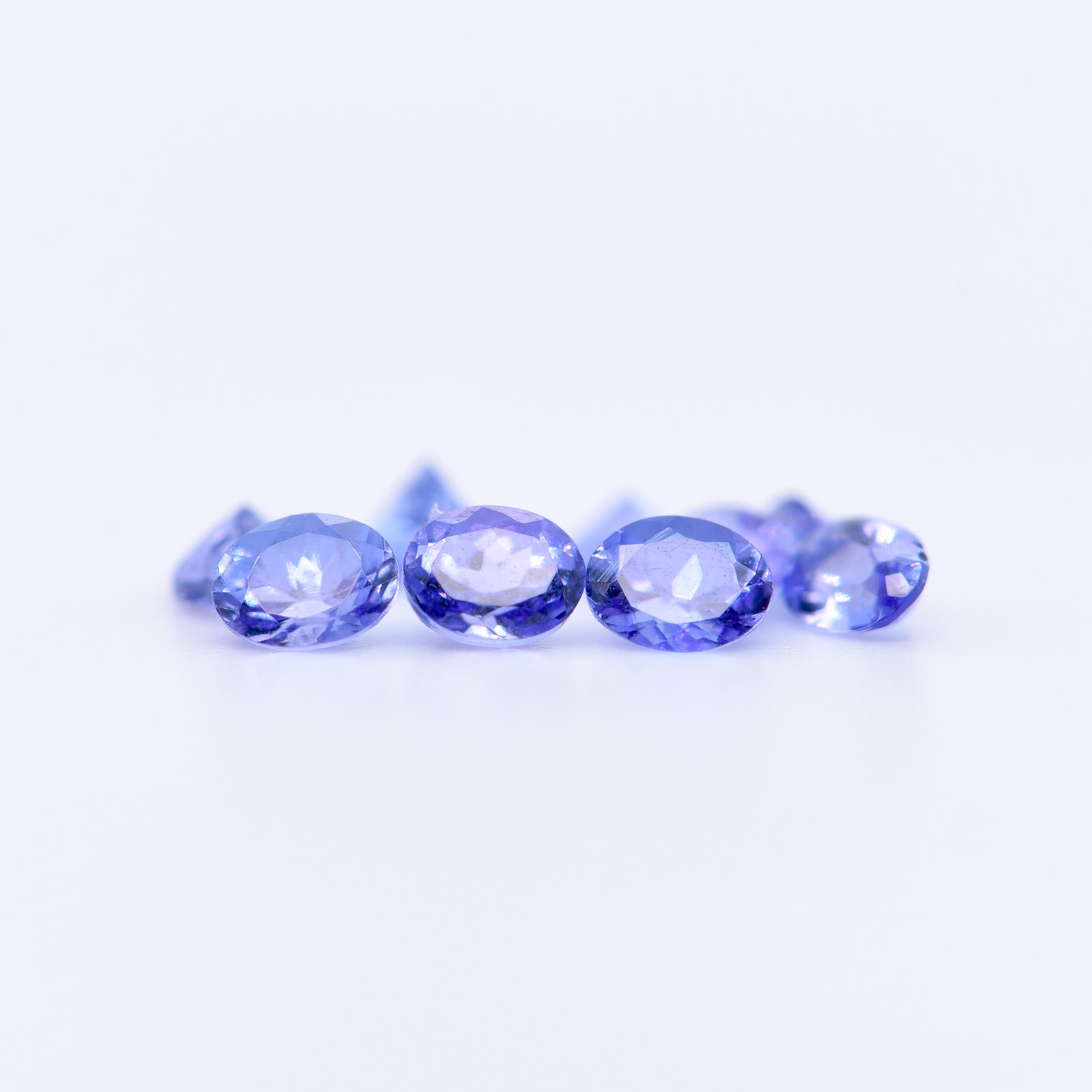 4x3 Oval Faceted Blue Tanzanite