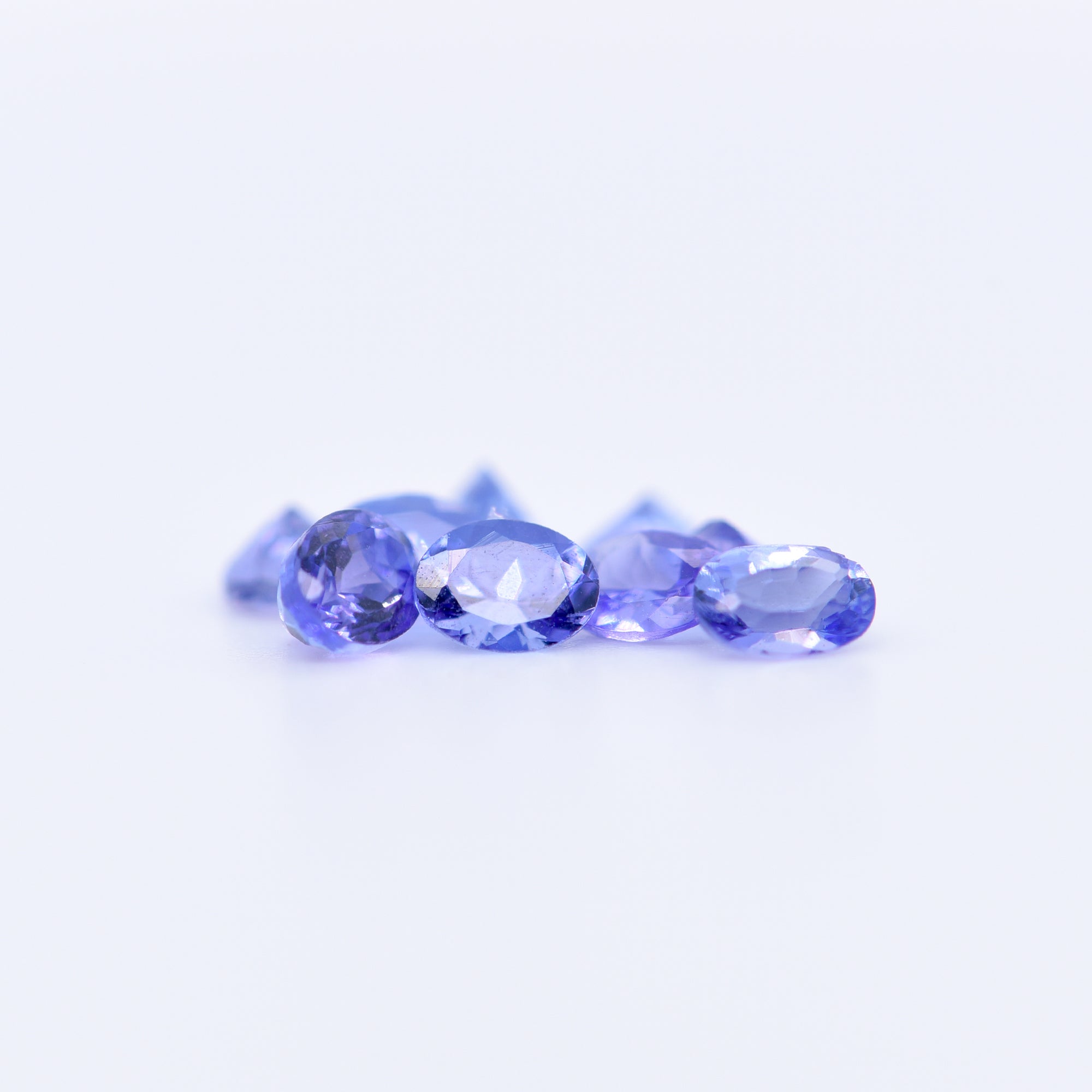 4x3 Oval Faceted Blue Tanzanite