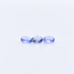 4x3 Oval Faceted Blue Tanzanite