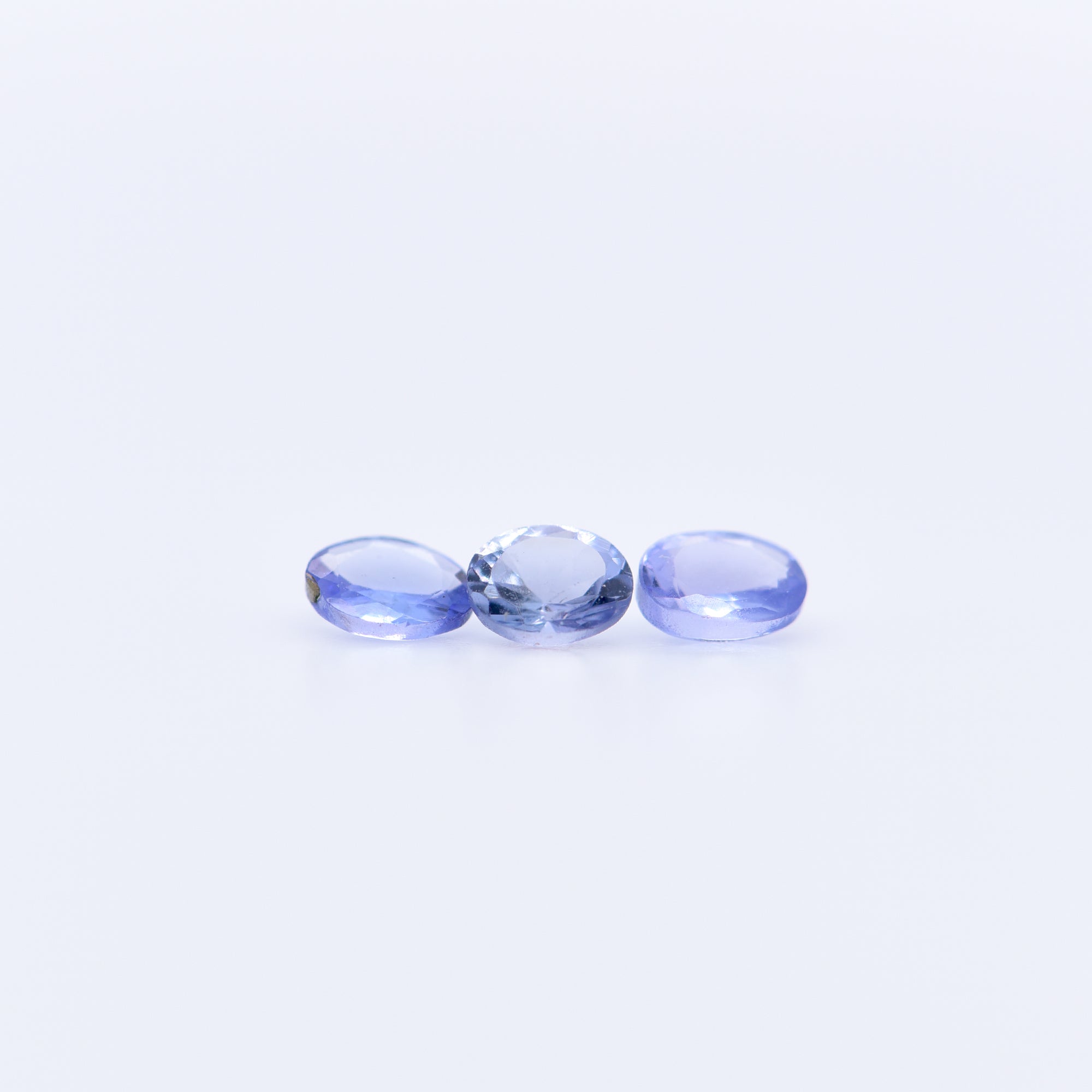 4x3 Oval Faceted Blue Tanzanite