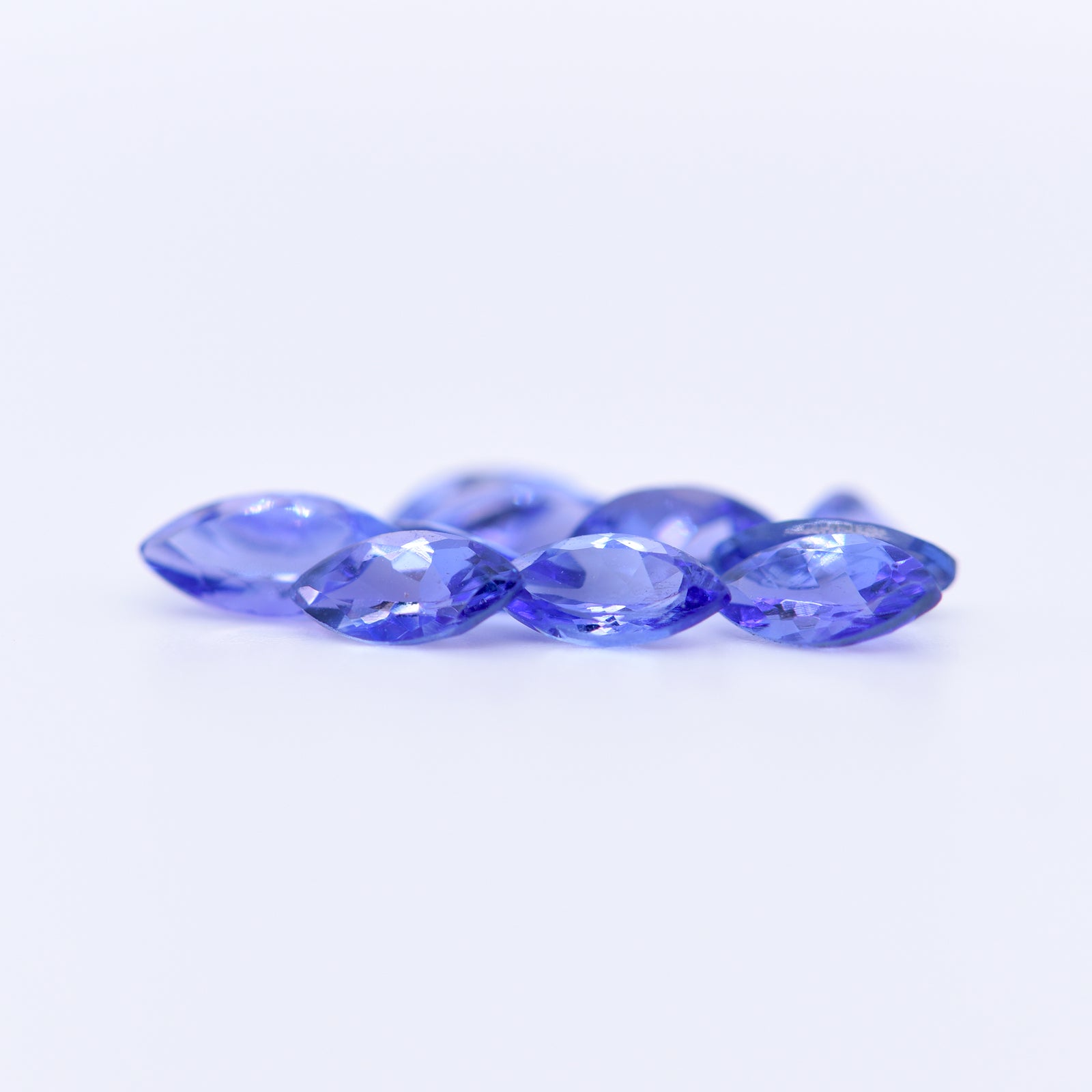 6x3 Marquise Faceted Blue Tanzanite