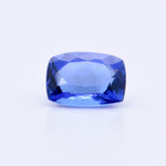 9X7 Cushion Faceted Blue Tanzanite