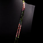 8mm Tube Mixed Colour Tourmaline Bead Strings