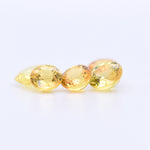 5mm Round Faceted Yellow Sapphires