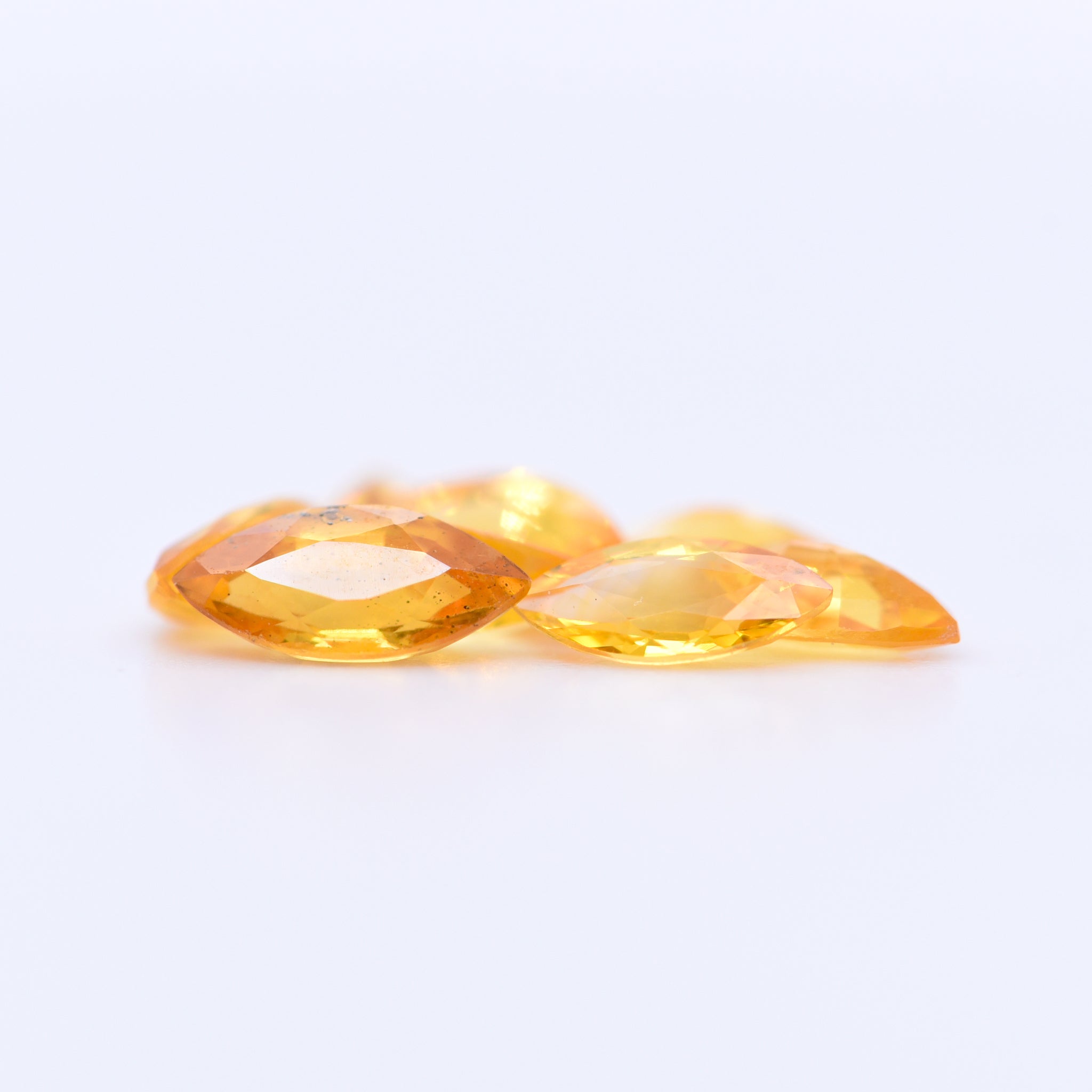 6x3 Marquise Faceted Yellow Sapphires