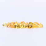 2.5mm Round Faceted Yellow Sapphires