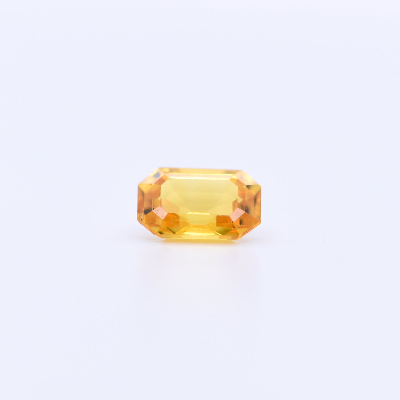 6x4 Octagon Yellow Sapphires