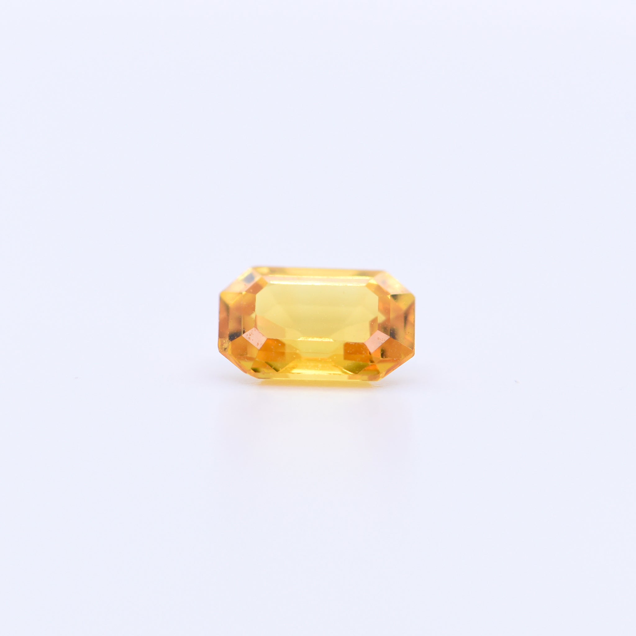 6x4 Octagon Yellow Sapphires