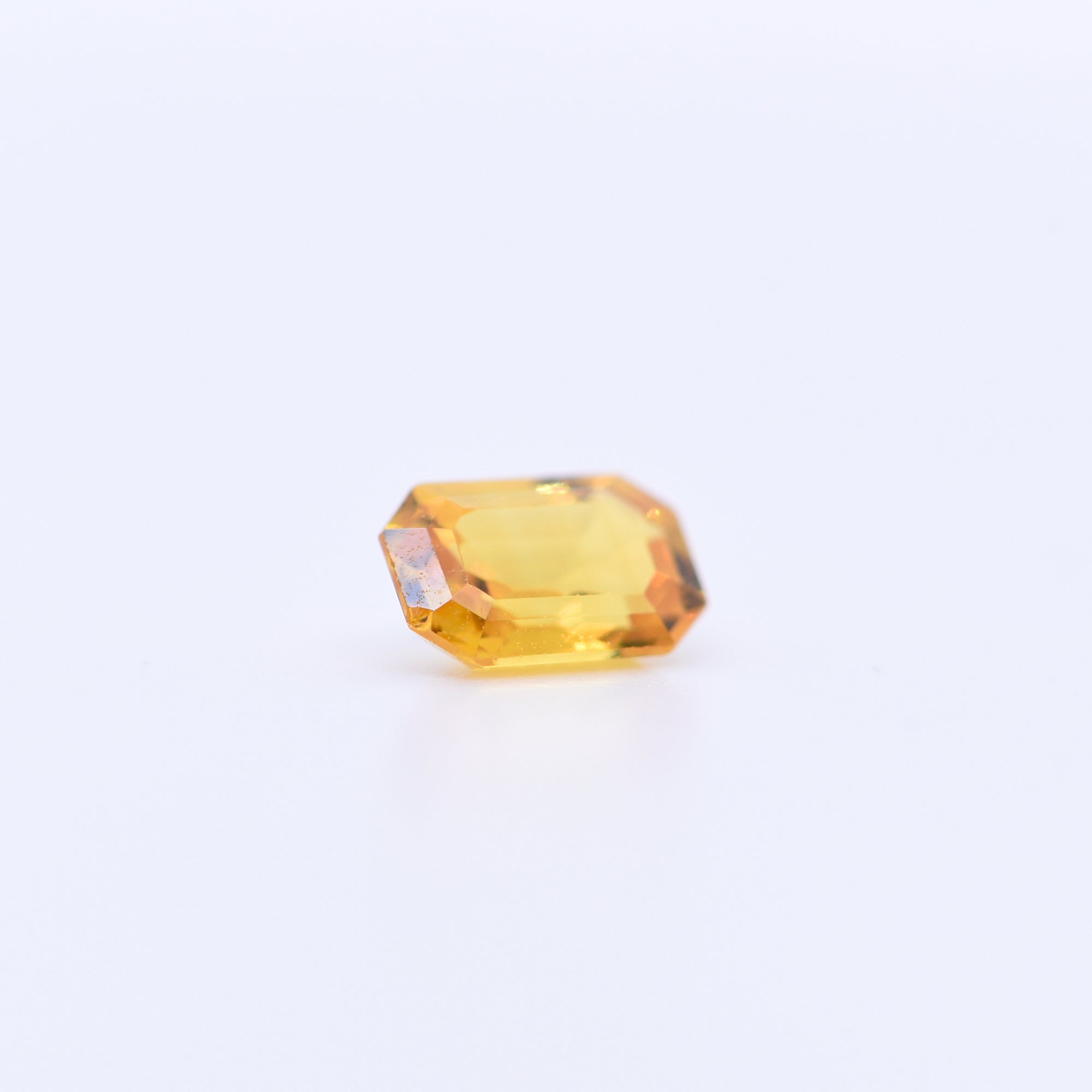 6x4 Octagon Yellow Sapphires